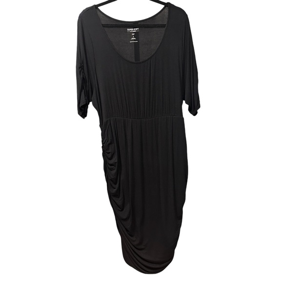 Torrid Mini Super Soft Elbow Sleeve with Slimming Side Sherring 2X - Picture 8 of 9